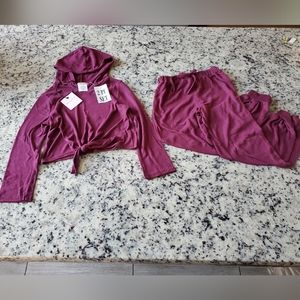 NWT Love Squared Girls 2pc set